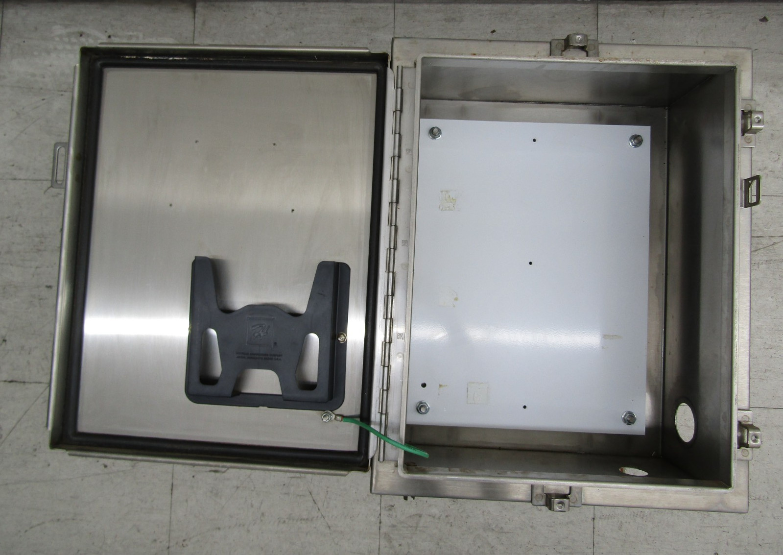🙌 HOFFMAN 20 X 16 X 8 STAINLESS INDUSTRIAL CONTROL PANEL ENCLOSURE A20H1608SSLP