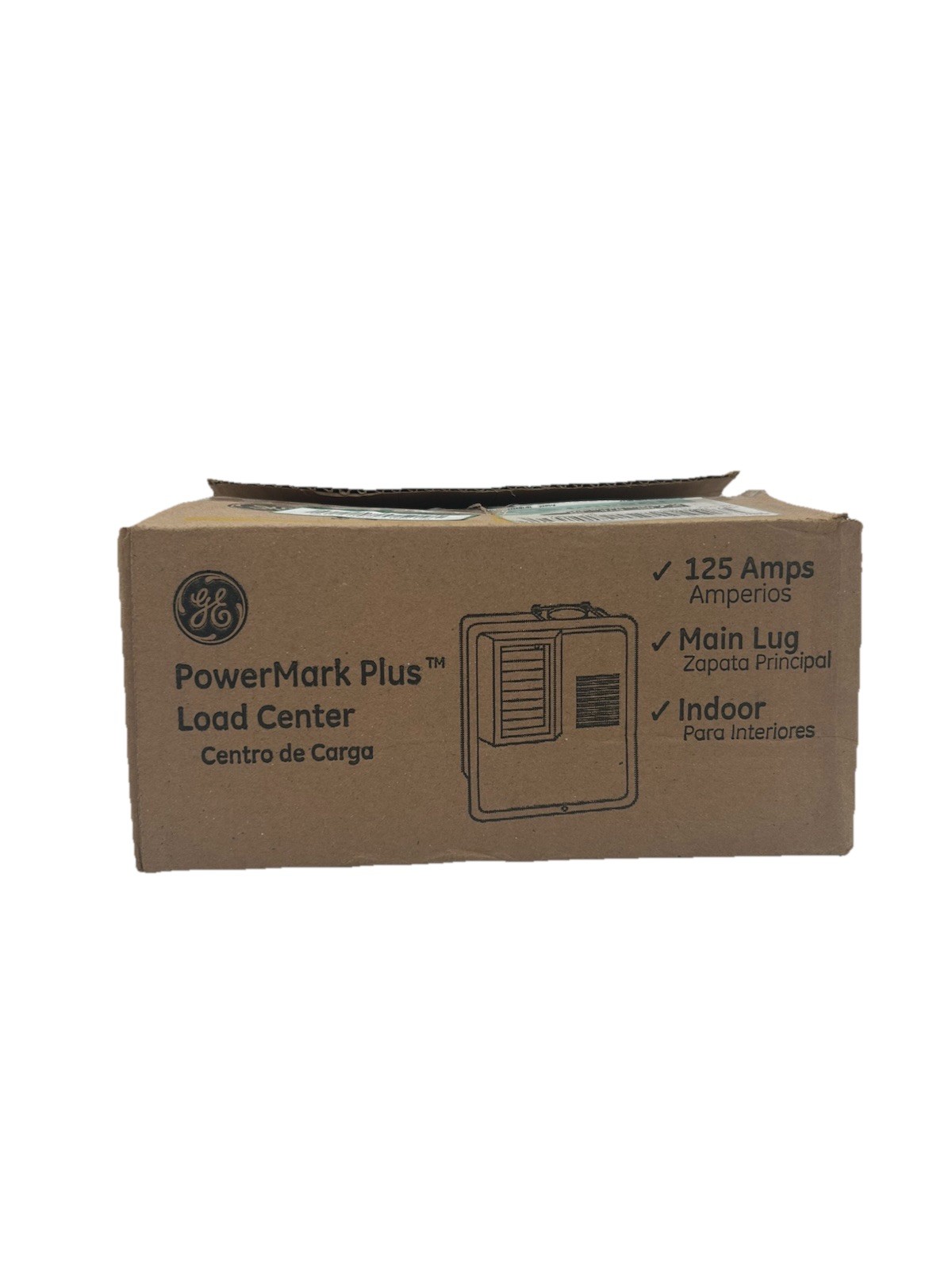 GE TPL412CP 4-Space 125 Amp 8-Circuit Indoor Main Lug Circuit Breaker Panel