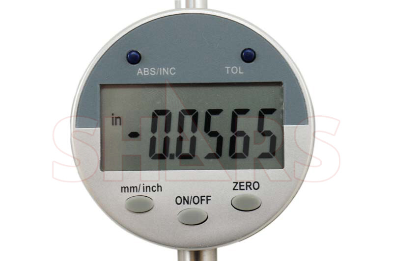 SHARS 0.5″x.0005″ /.01mm Digital Electronic Indicator Absolute Gage Gauge New P]