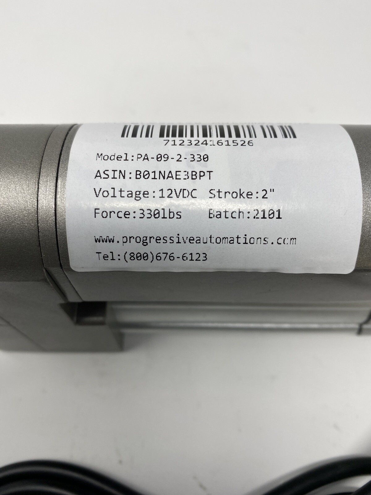 Progressive Automations PA-09 Mini Industrial Linear Actuator PA-09-2-330