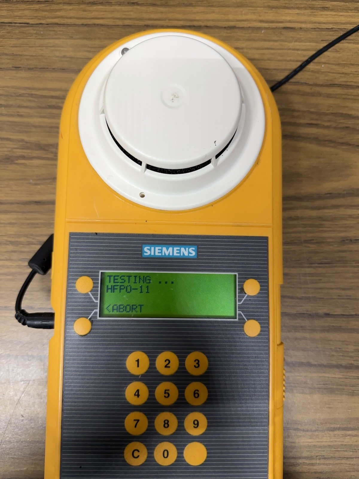 Siemens HFPO-11 Addressable Photoelectric Fire Alarm Detector DPU Tested