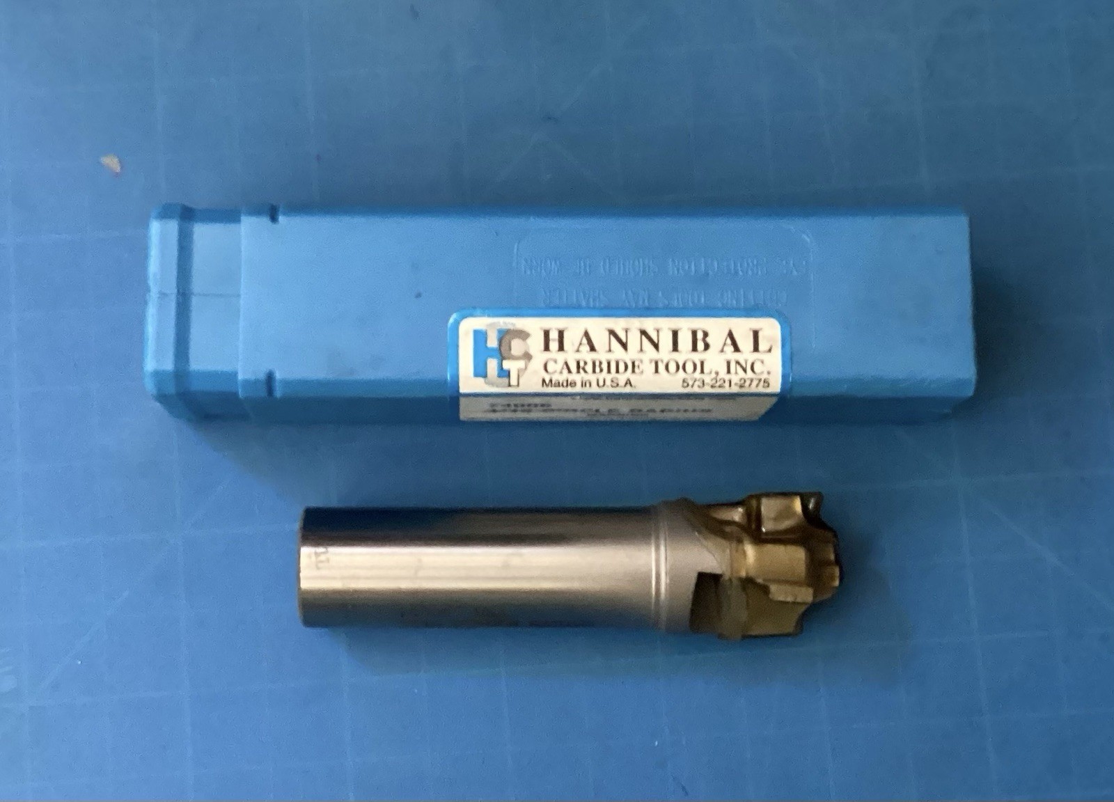 MACHINIST TOOL HANNIBAL CARBIDE 3/16” CIRCLE RADIUS CUTTER 74006 MILL LATHE USA