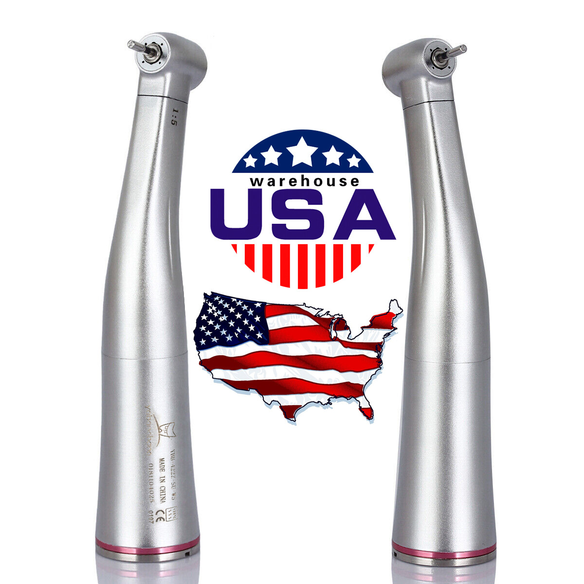 Yabangbang Dental High Speed Handpiece /1:5 Increasing Electric Contra Angle USA