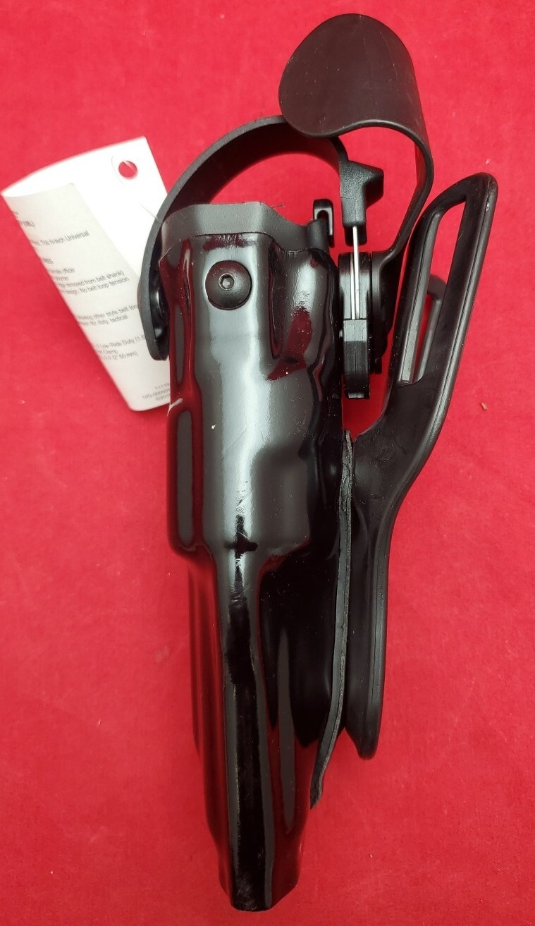 SafariLand HG Black Gun Holster Mid-Ride Level III 6360-73-91 Beretta 4.90″ 92F