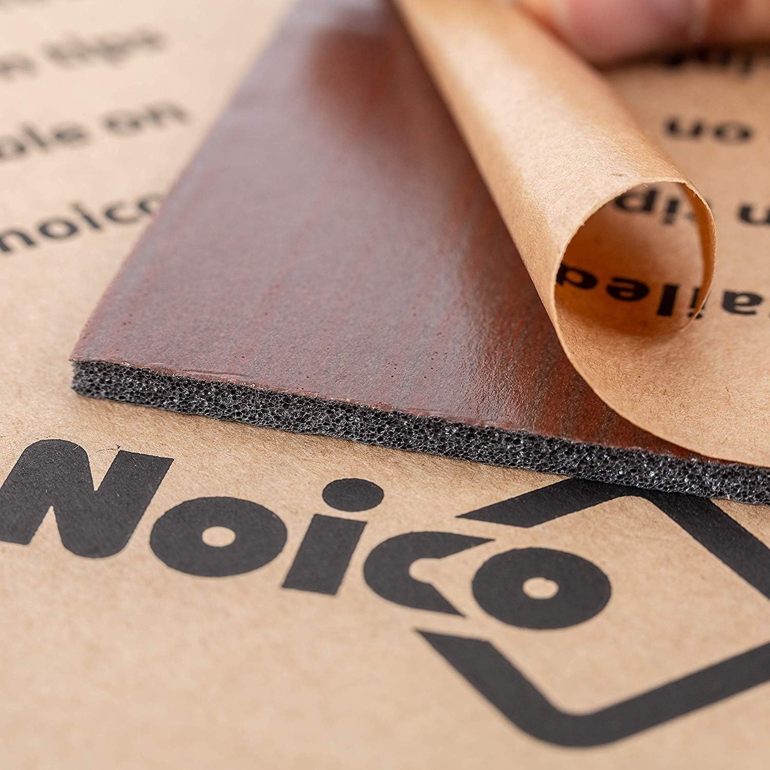 Noico Red 150 mil (4mm) 36 sqft (3.4 sqm) Liner Car Heat and Sound Gray