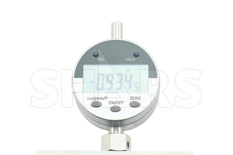 SHARS 0-22″ Electronic Digital Depth Gauge ±0.0015″ Accuracy In/MM/Fractional S]