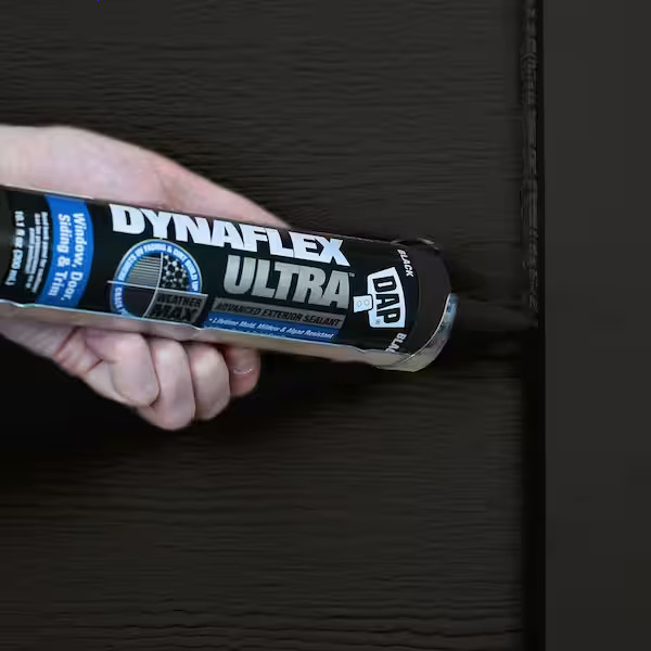 DYNAFLEX ULTRA 10.1 Oz. Black Advanced Exterior Window Door And Siding Sealant