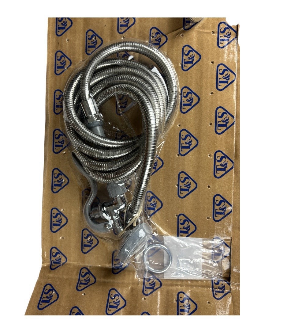 T&S Brass B0175 Wall Mount Faucet and Spray Assembly Ships Within 1 Business Day