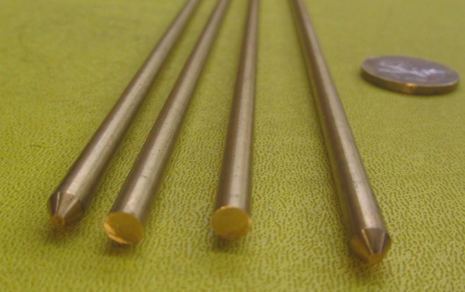 360 Brass Rod 3/16″ (.188″) Diameter x 24.0″ Length, 4 Pcs, 8 Ft