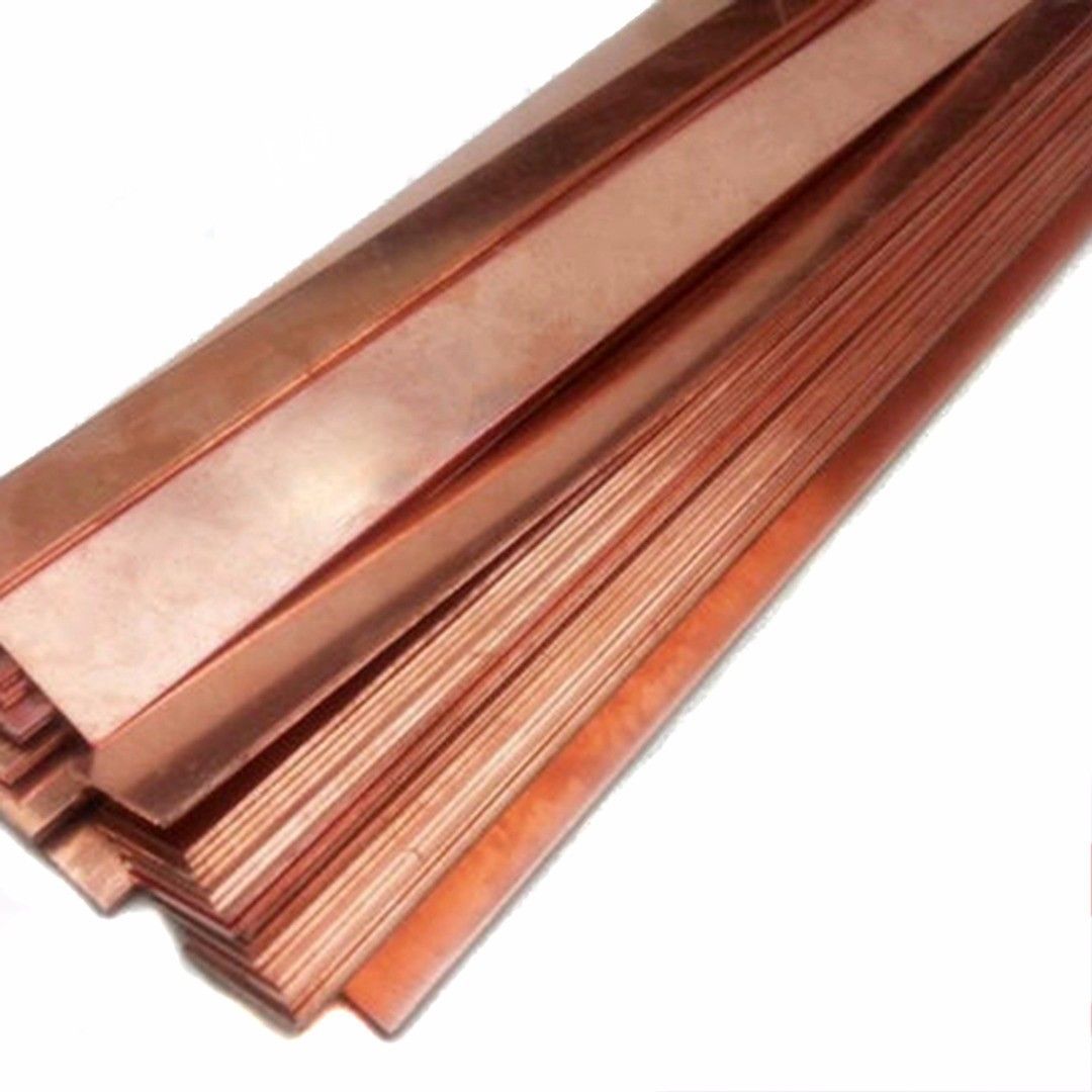 1pc 99% Copper Strip T2 Cu Metal Copper Bar Plate 1.5mmx10mmx250mm DIY