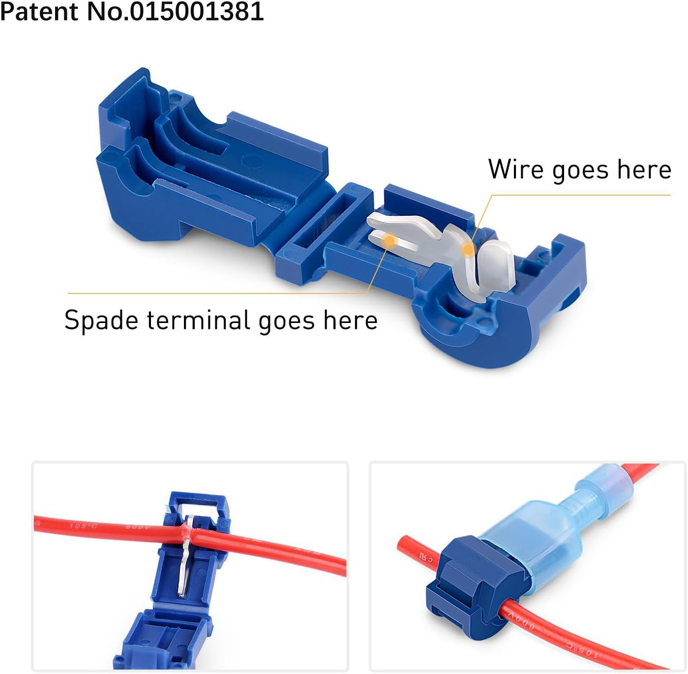 12V-220V/10A SPST Paste Type Button Switch with 1M Wire,Water Drop