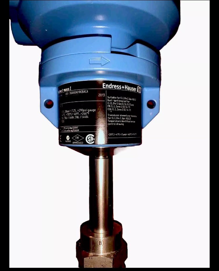 NEW ENDRESS HAUSER PROLINE T-MASS 65I DN175/7” TRANSMITTER FULL KIT HART FLOMETR