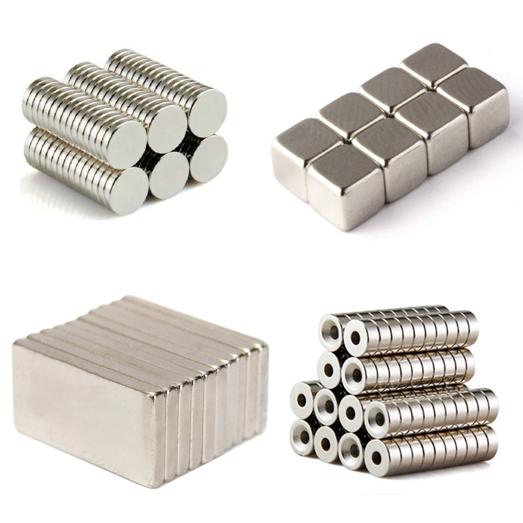 New Round Disc Block Magnets Rare Earth Neodymium N52 N50 N35 20/50/100 Pcs