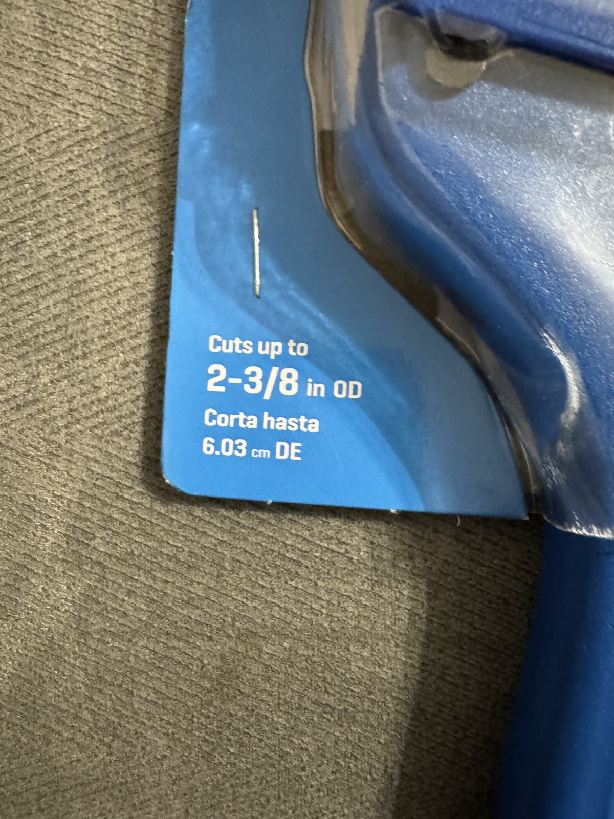 Kobalt 2-3/8” PVC Pipe Cutter 2146974 Quick Change Blade New Sealed