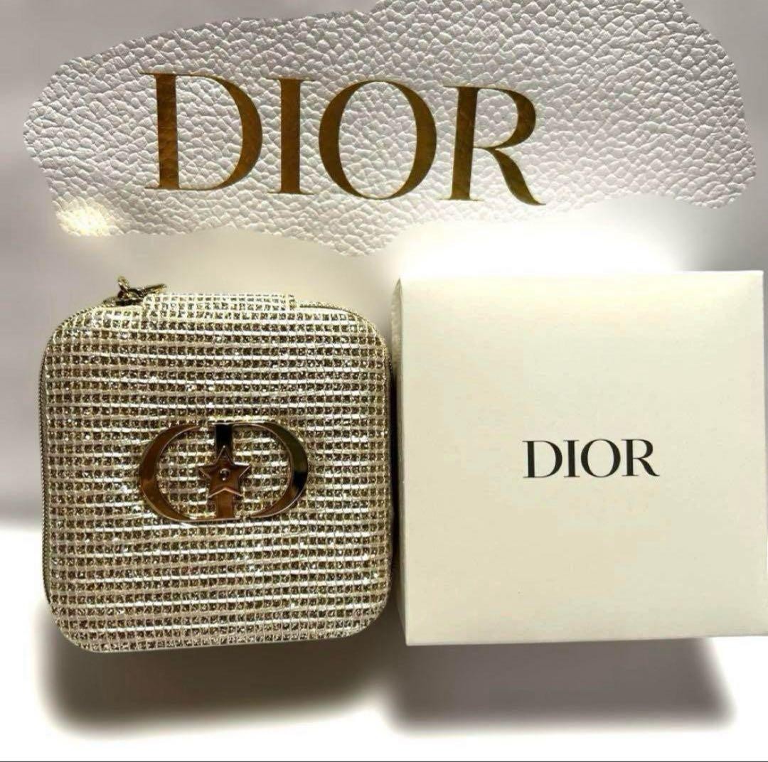 Christian Dior Holiday 2025 Novelty Jewelry Case 10x10x5 Authentic Rare