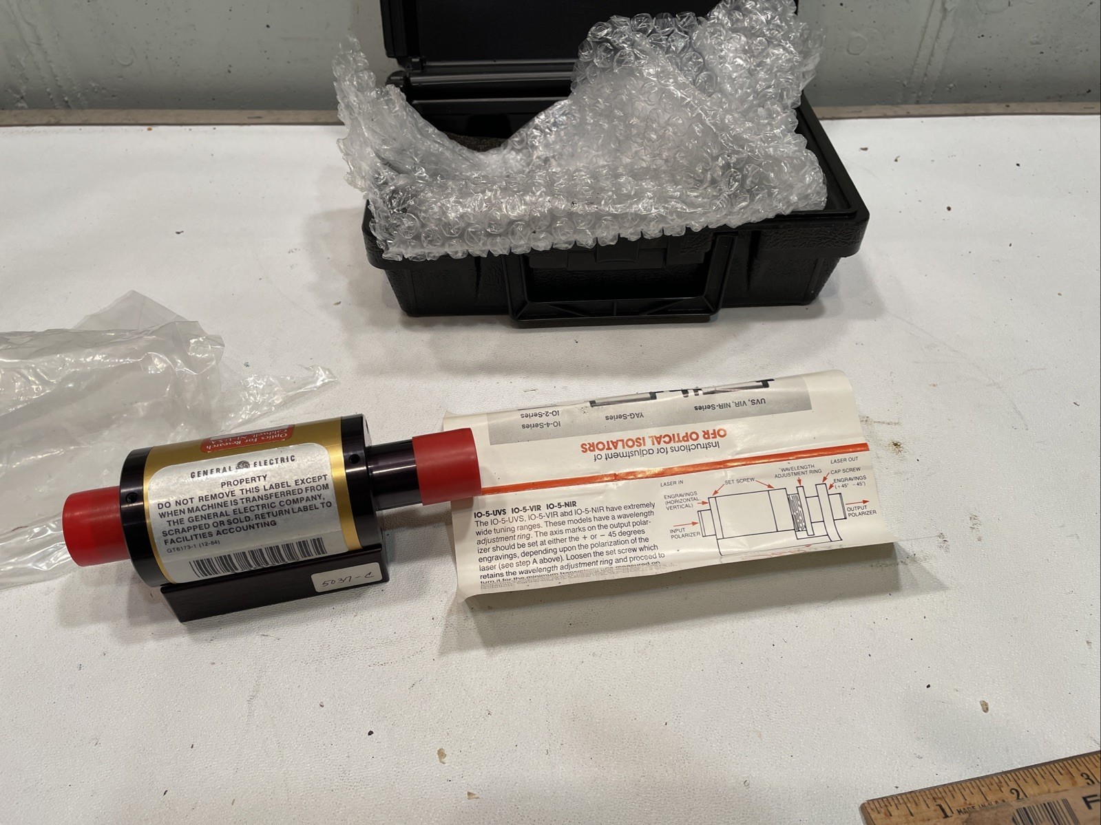 OFR General Electric Optical Isolator Model Number # IO-5-YAG