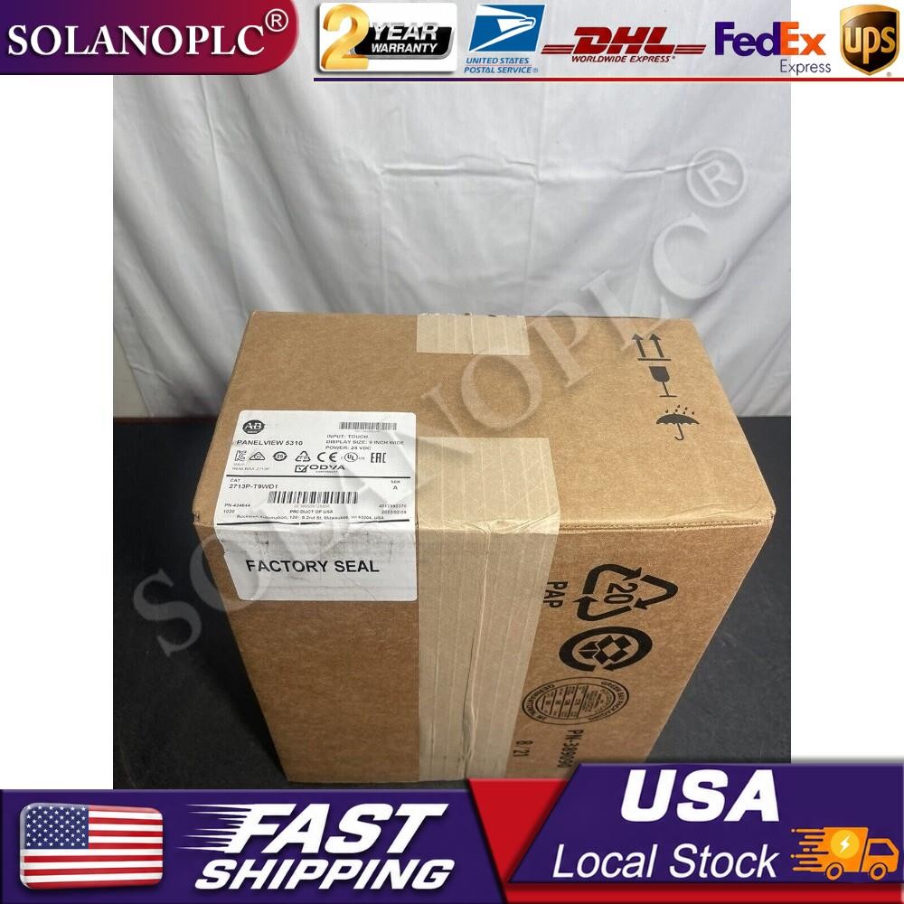 Allen Bradley 2713P-T9WD1 PanelView 5310 HMI 9" SHIPS 2713PT9WD1 US Free T