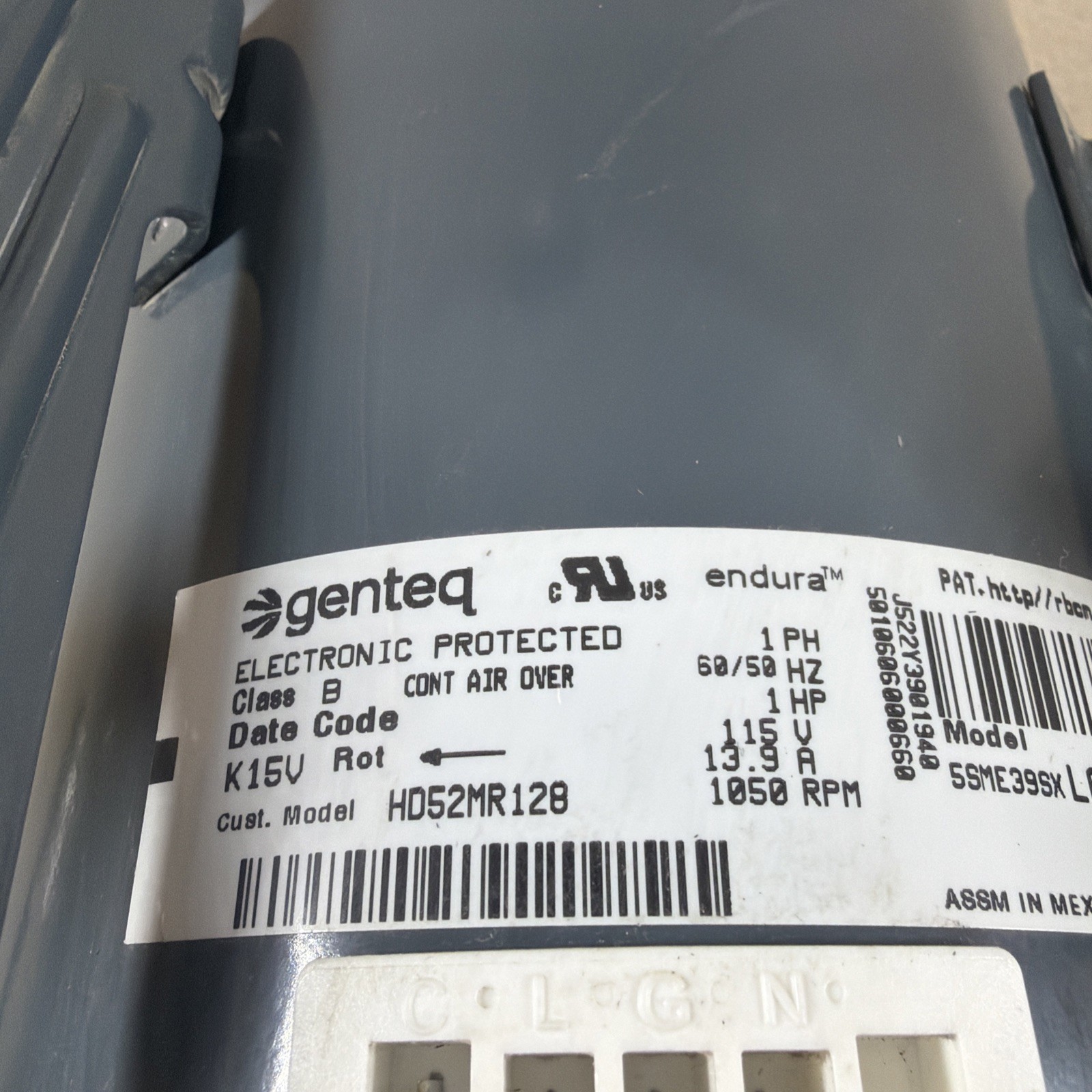 TESTED🔥 HD52MR128 5SME39SXL6057 OEM Blower Motor Carrier Bryant Payne ICP (M10