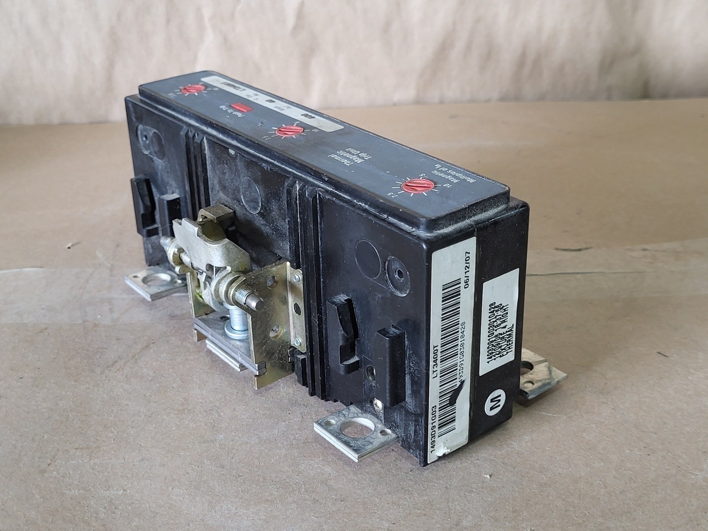 SQUARE D LT3400T 400 Amps 3-Phase Circuit Breaker Trip Unit – Electrical