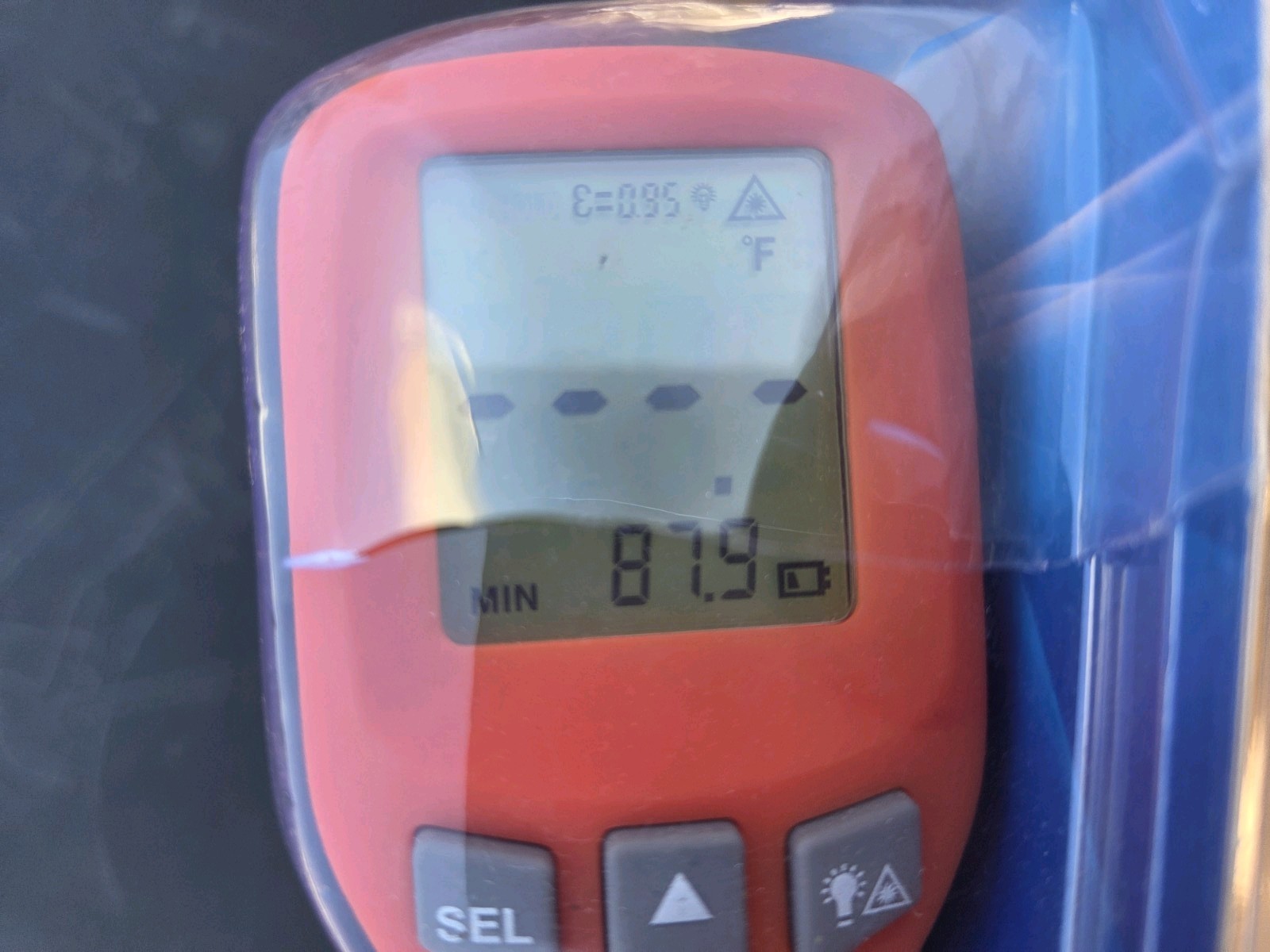 Ames Instruments 12:1 Infrared Laser Thermometer IR12 Model 63985 Open Box