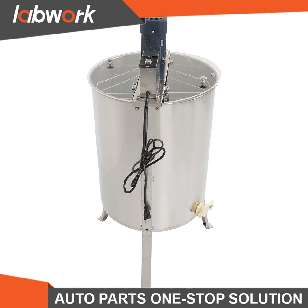 Labwork Stainless Steel Electric Honey Extractor Beekeeping Equipment 4/8 Frames
