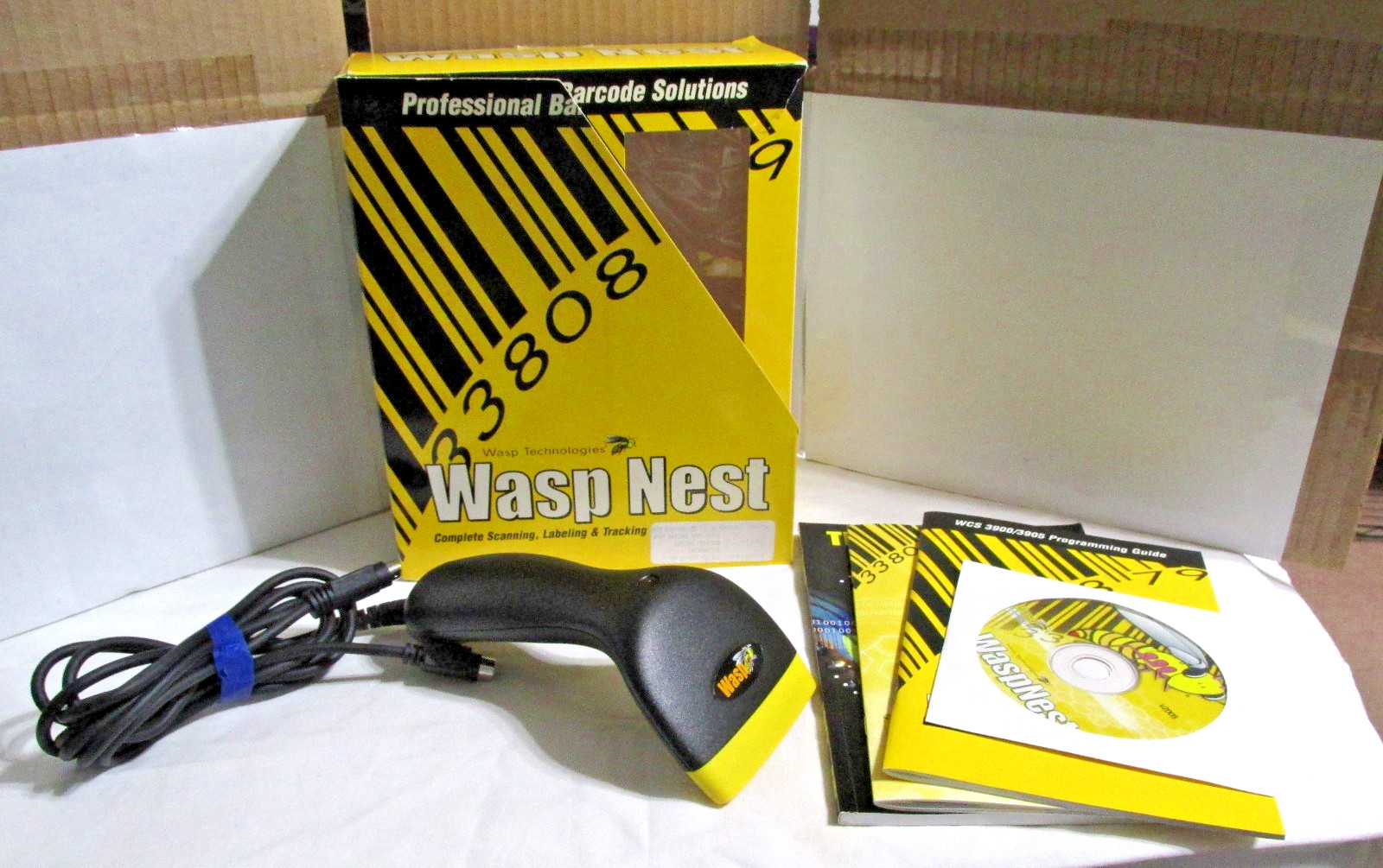 WASP BARCODE TECHNOLOGIES 633808035020 WASPNEST SUITE WITH WCS3900 PS2