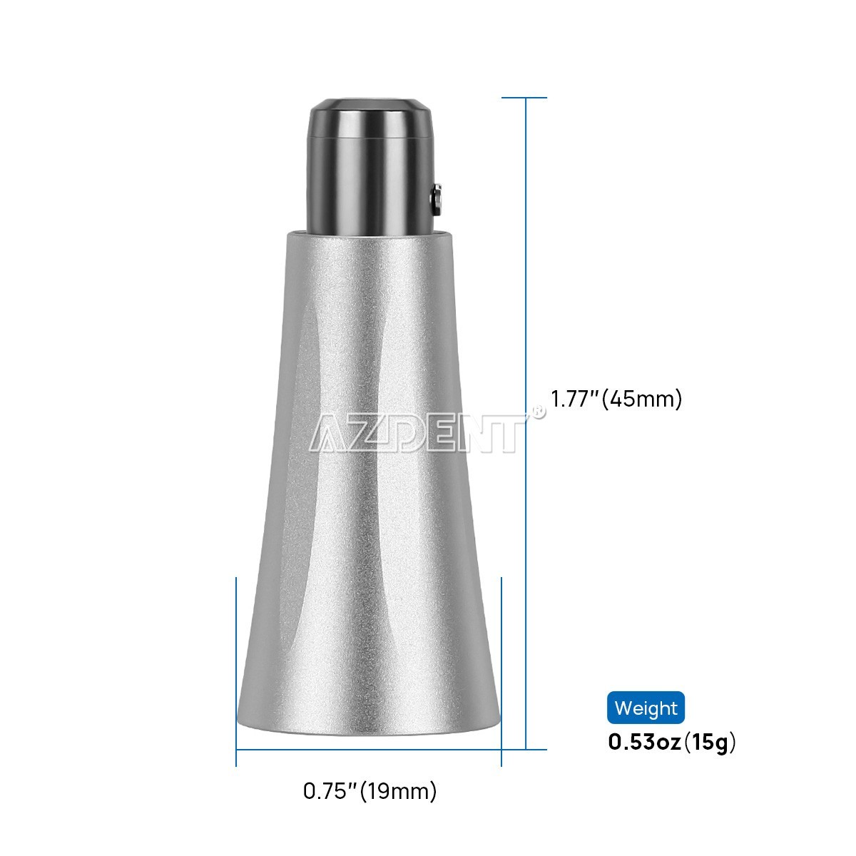 NSK Style Dental Hygiene Prophy Handpiece Air Motor 4H 4:1 Nose Cone 360° Swivel