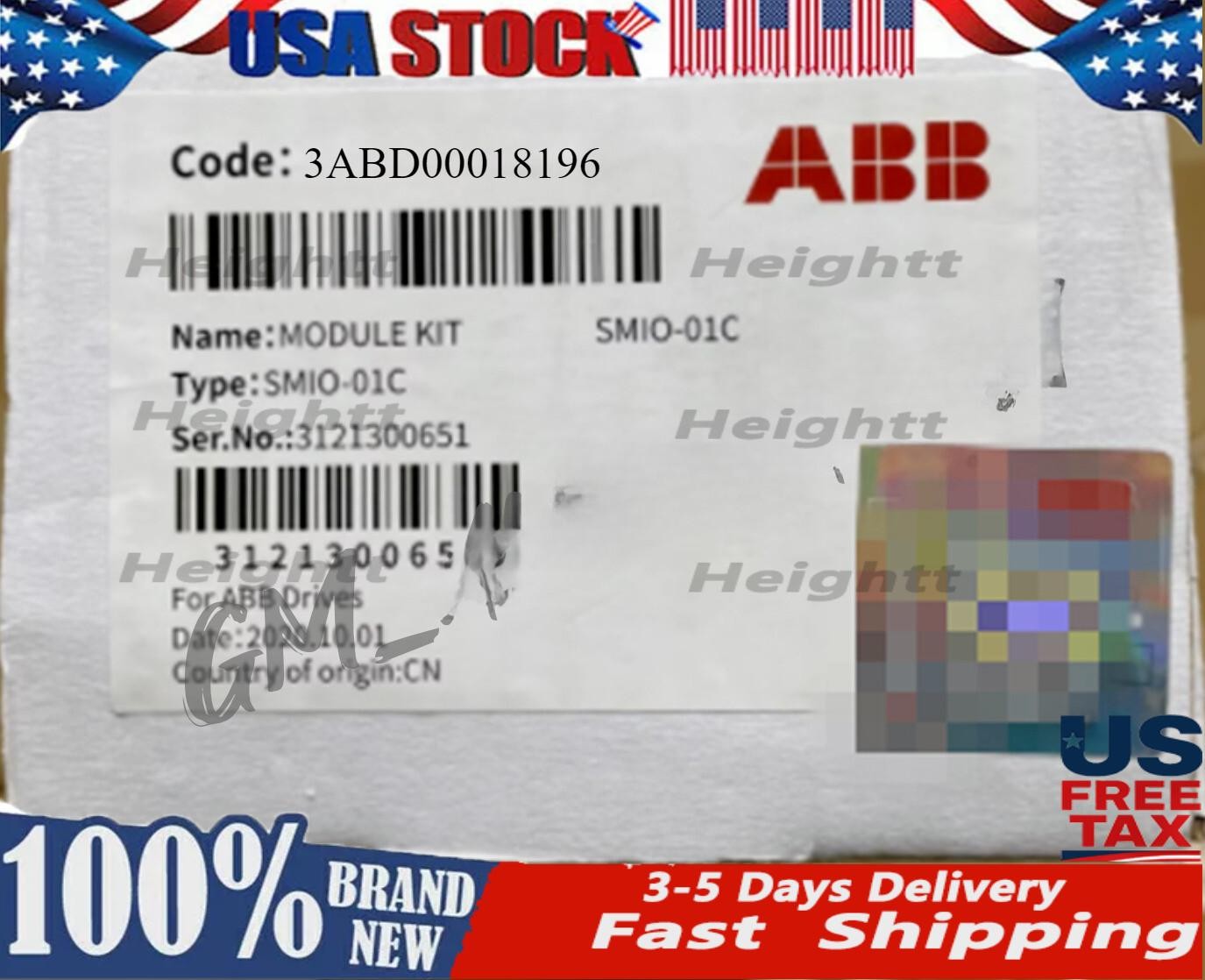 SMIO-01C ABB inverter IO CPU ACS550 control board interface board No Keypad