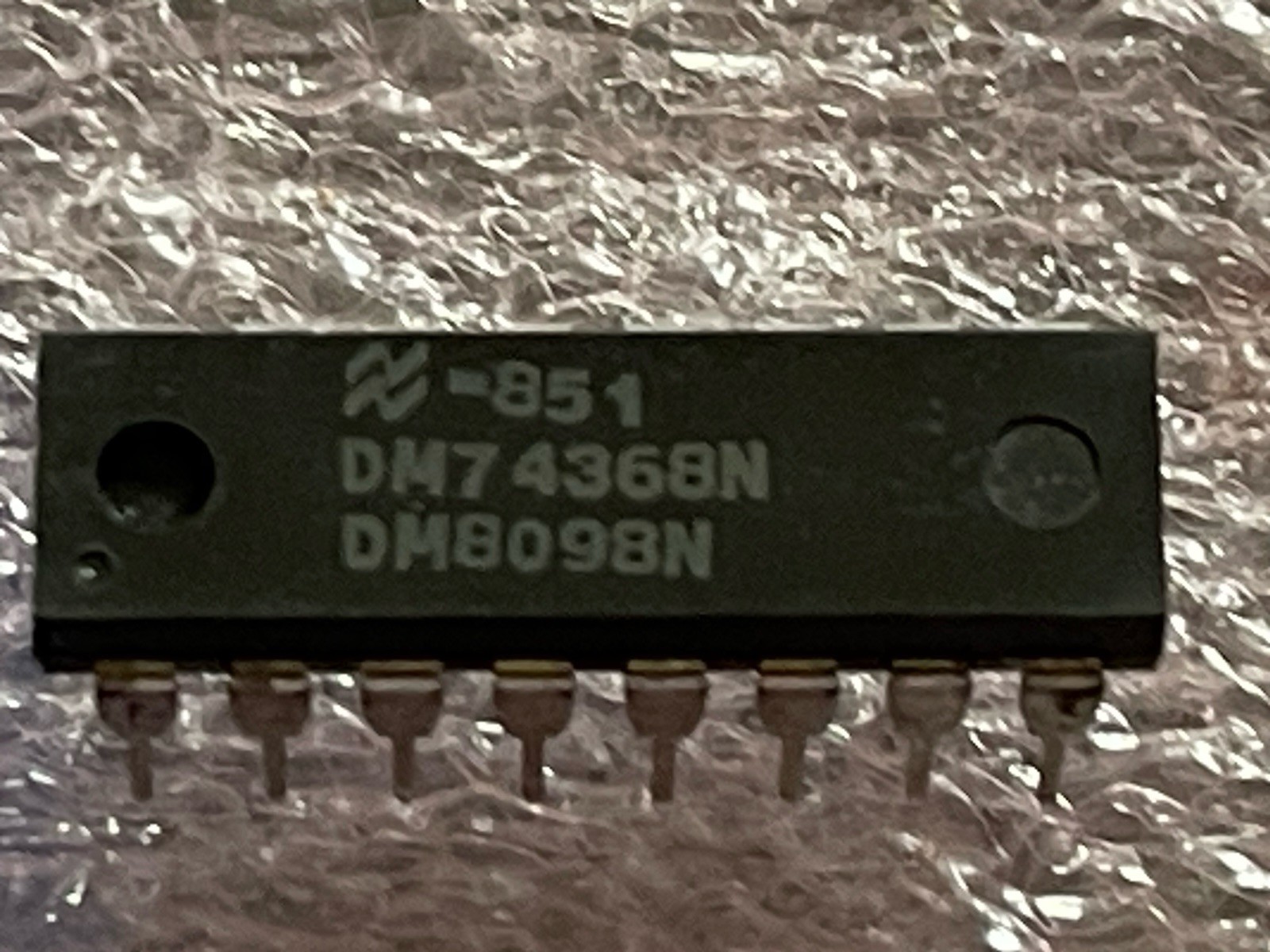 DM74368N IC BUFFER DRIVER DUAL 2-4 BIT16 PIN DIP NATIONAL SEMI (LOT OF 3)