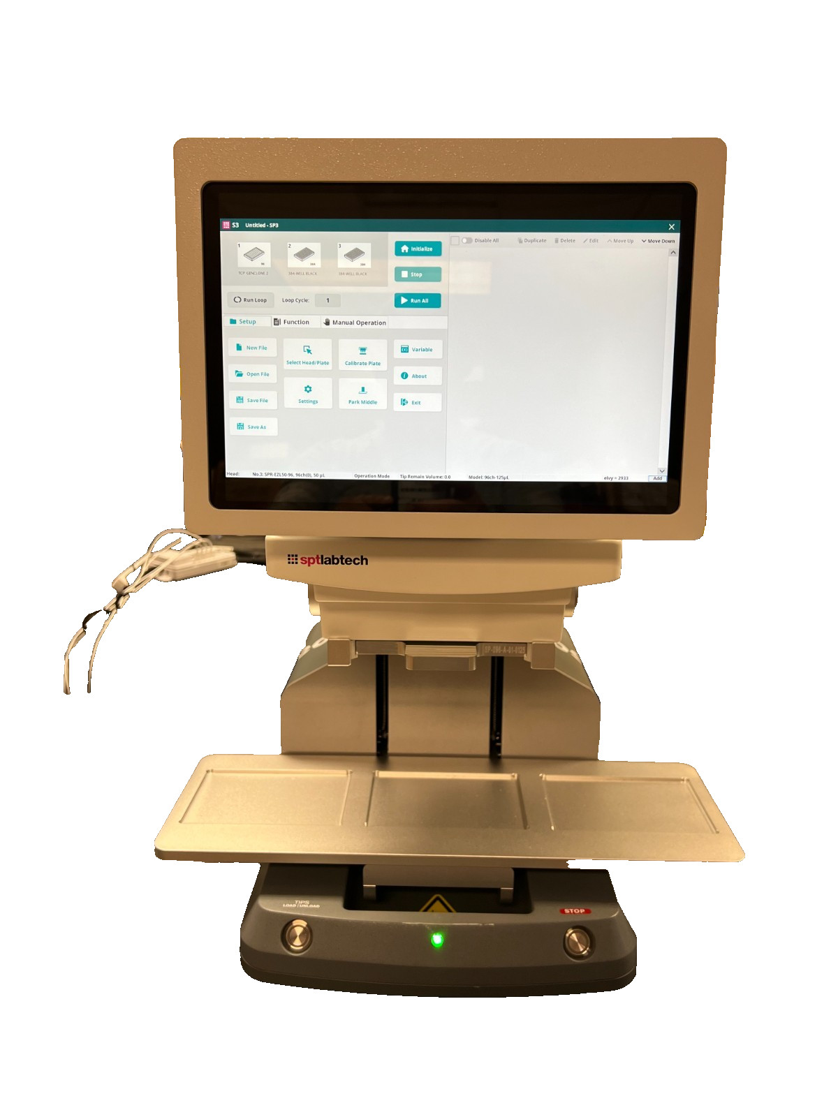 SPT Labtech Apricot SP3 Pipetting System, Model SP3-BU