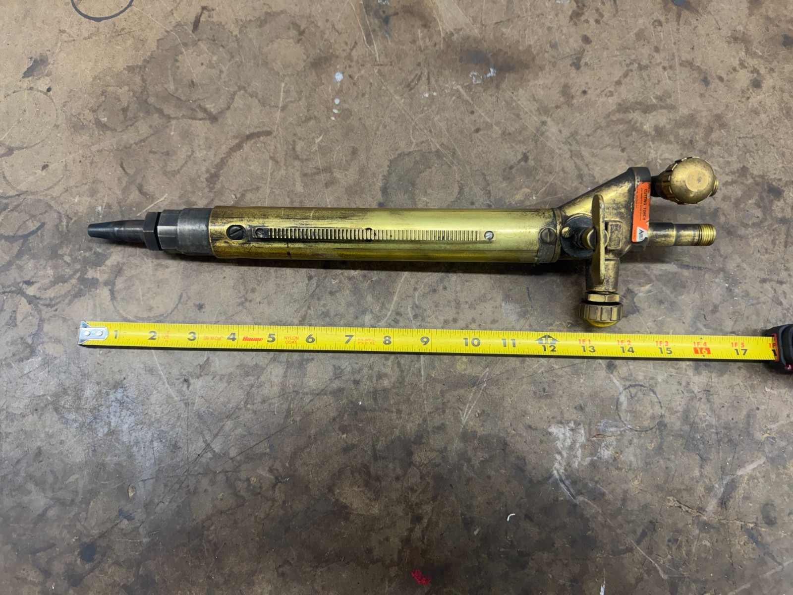 Airco Model 4700 Long Barrel Machine Cutting Torch/Pipe Beveler