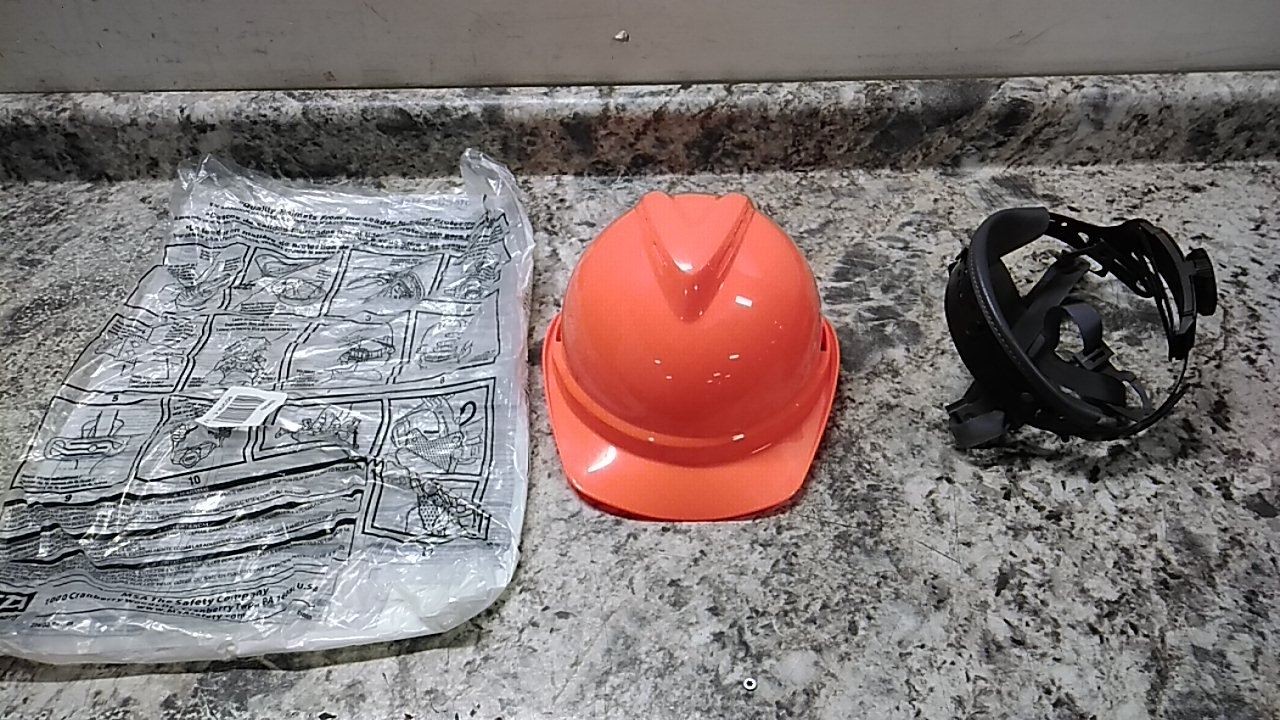 MSA 10034026 20 Pk 6-1/2 to 8 Hat Size Hi-Visibility Orange Hard Hat