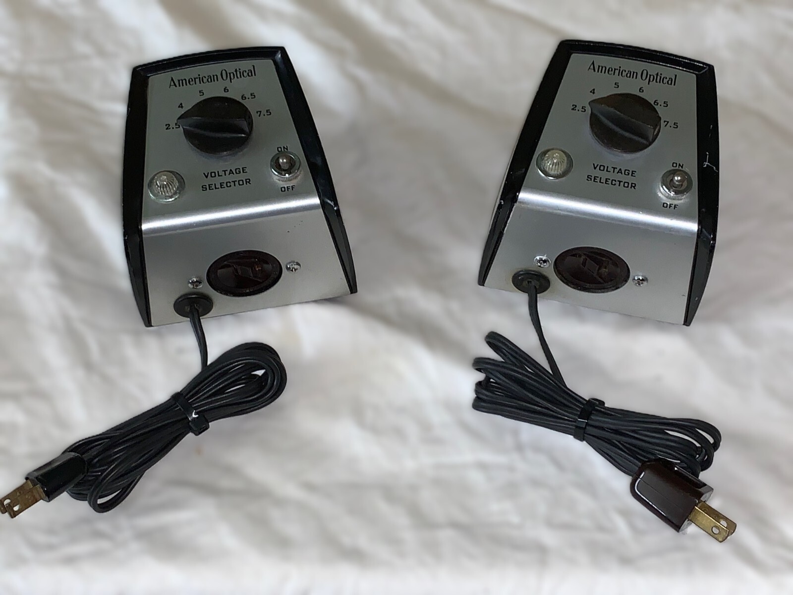 American Optical Voltage Selector Mod. 350 2.5 – 7.5 volts A/C 60 Cycle 28VA