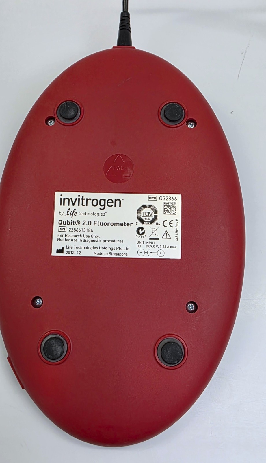 Thermo Scientific Invitrogen Q32866 Qubit 2.0 Fluorometer