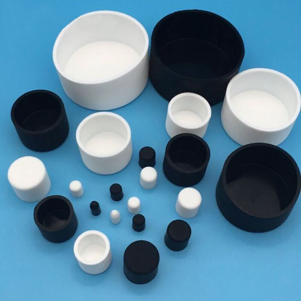 Black Pipe Tube Plugs End Cover Caps Silicone Rubber Round Blanking 2.8mm-78.5mm