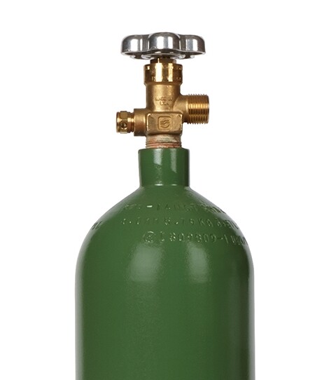 10 Cu Ft MC Acetylene Steel and 20 Cu Ft Steel Oxygen Cylinder Set DOT Approved