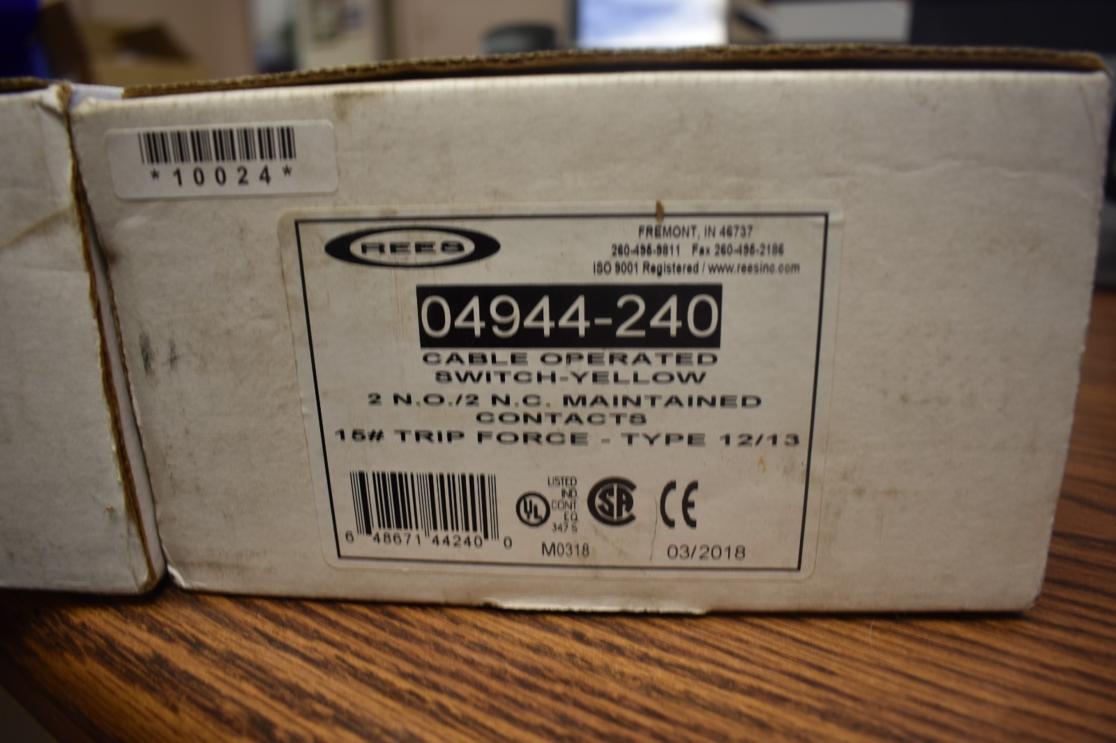 Rees Cable Operated Switch 04944-240
