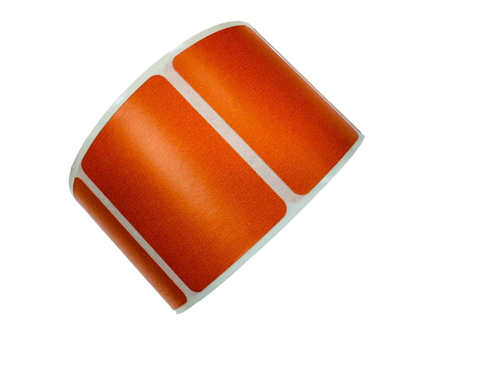 750 4”x 2″ Direct Thermal Labels ORANGE Color coded Zebra Stickers (4 Rolls)