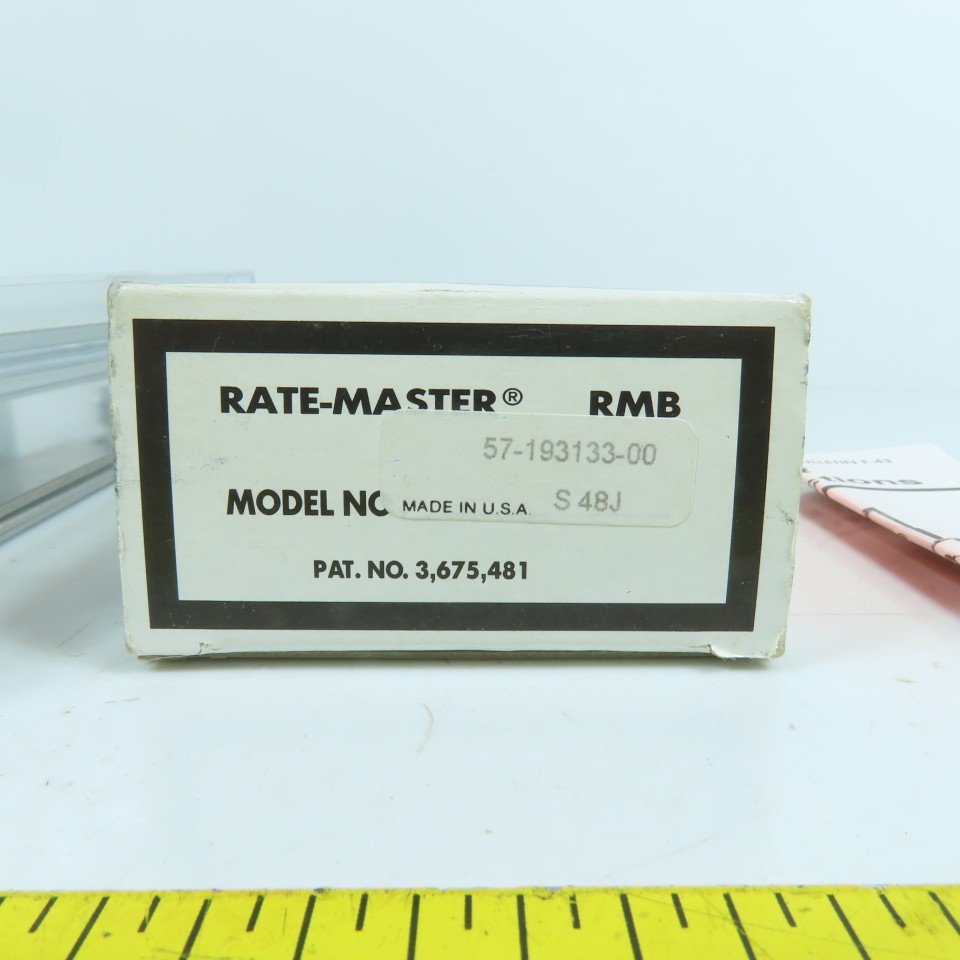 Dwyer 57-193133-00 RMB Rate-Master Flow Meter 70PSI 130°F LPM Air NEW