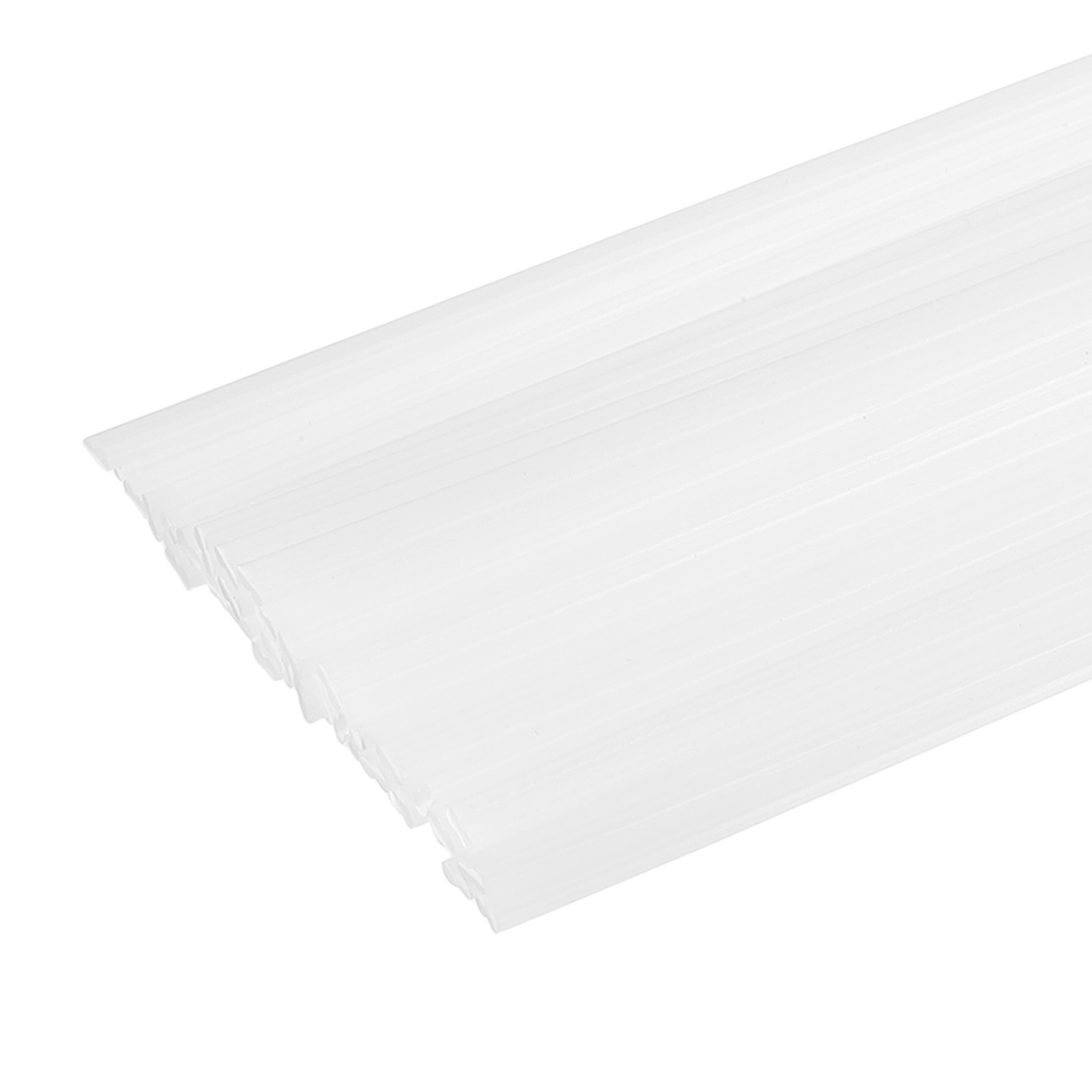 1set(50pcs) PP Plastic Welding Rods 8inch Welding Strips Welder Rods, White