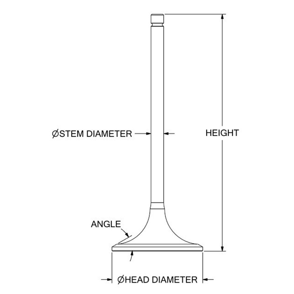 210-2529 Pack of 8 VALVE EXHAUST Suitable For Caterpillar Shipping from Texas or