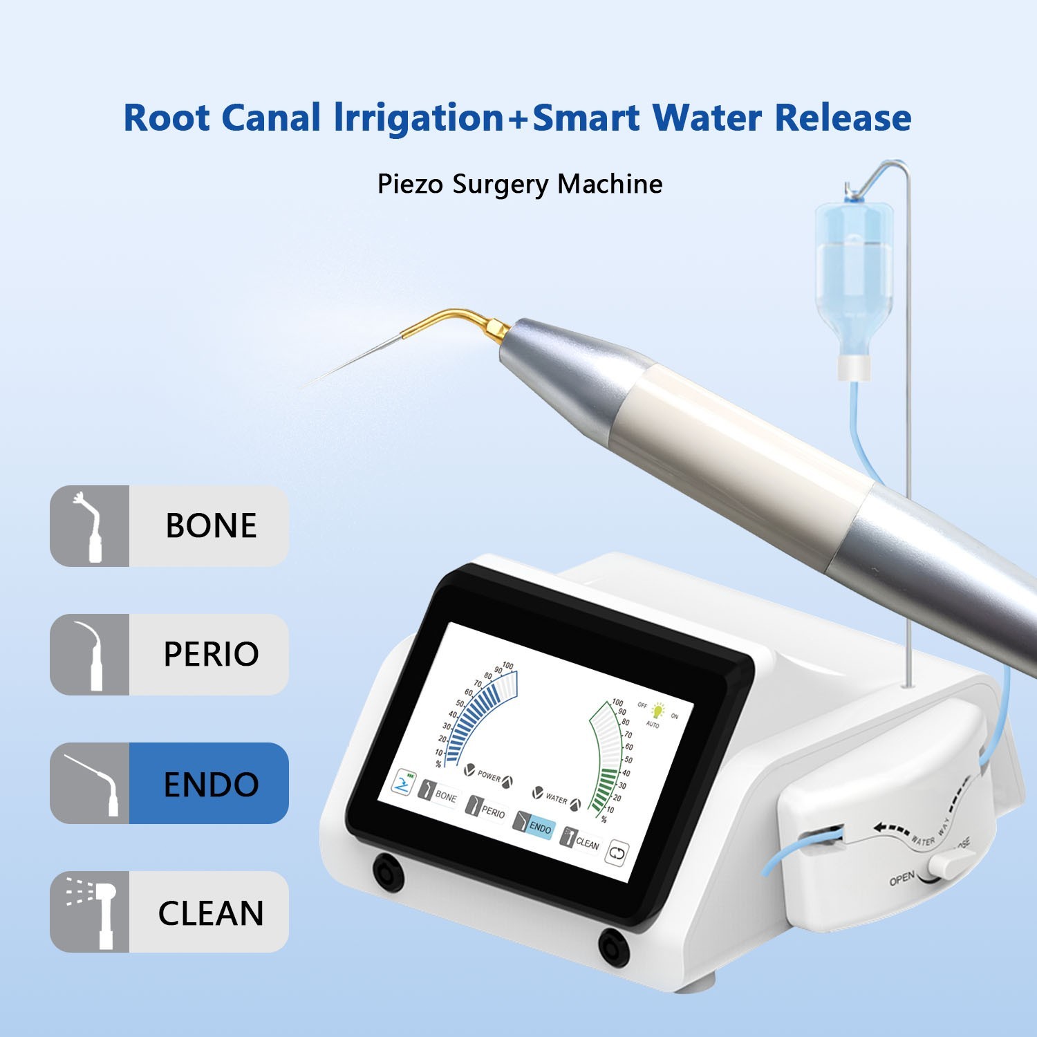 Dental Implant Motor System LED / 2in1 Piezo Surgery Bone Cutter Implant System