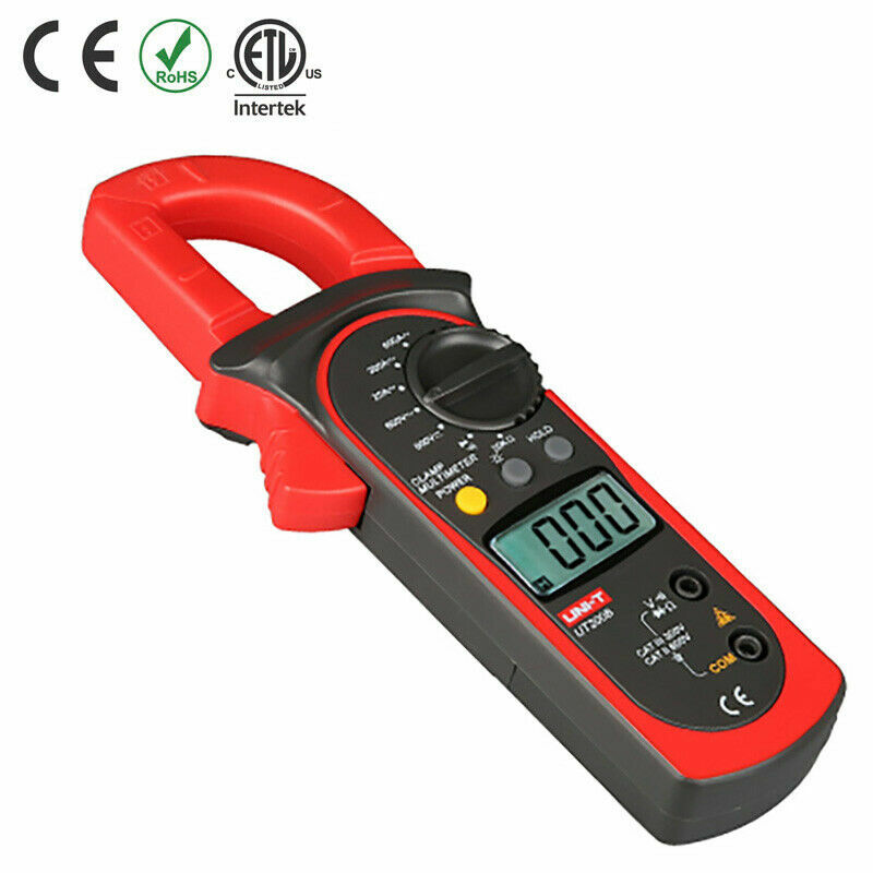 UNI-T UT200B Digital Clamp Meter AC Current Resistance Backlight AC/DC Voltag