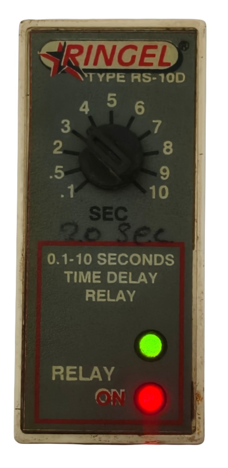 Ringel RS-10D Multi Function 0.1-10 sec Time Delay Relay 110V 230V 48V 24V AC DC