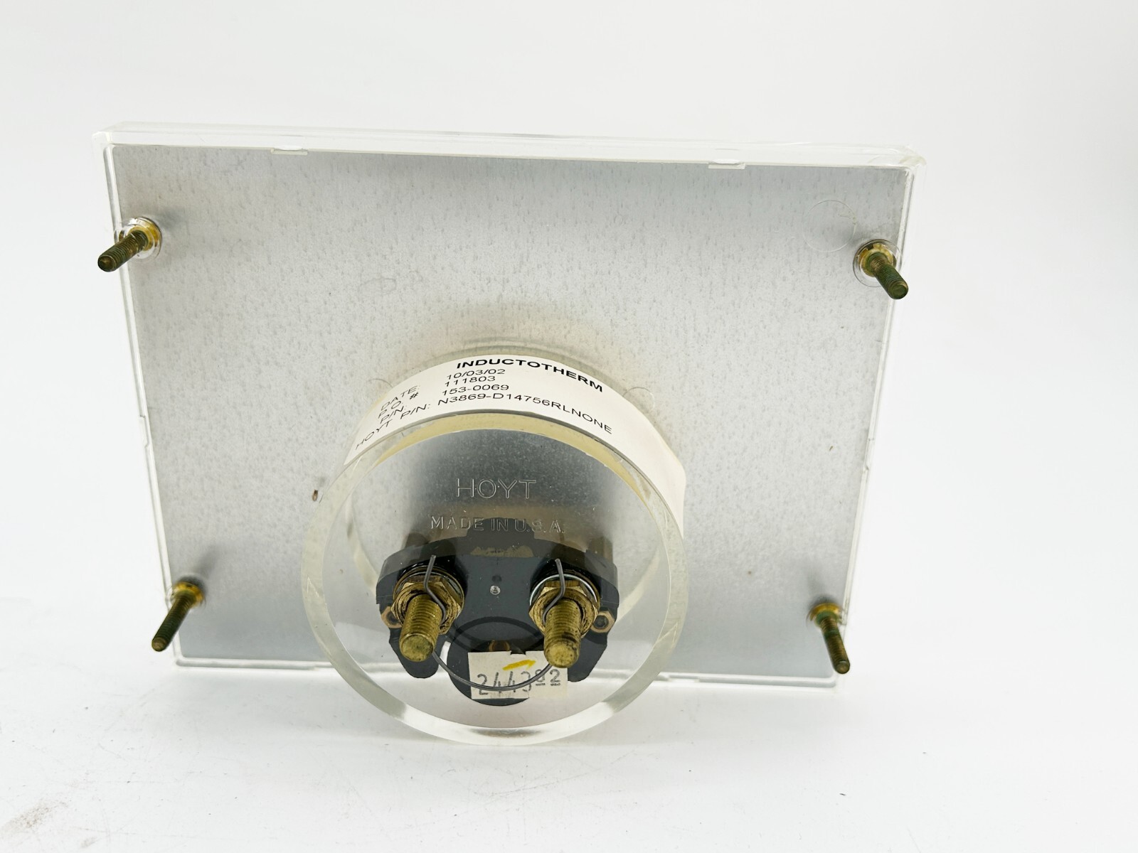 New Inductotherm 153-0069 Gauge 1200 Amperes A.C. N3869-D14756RLNONE