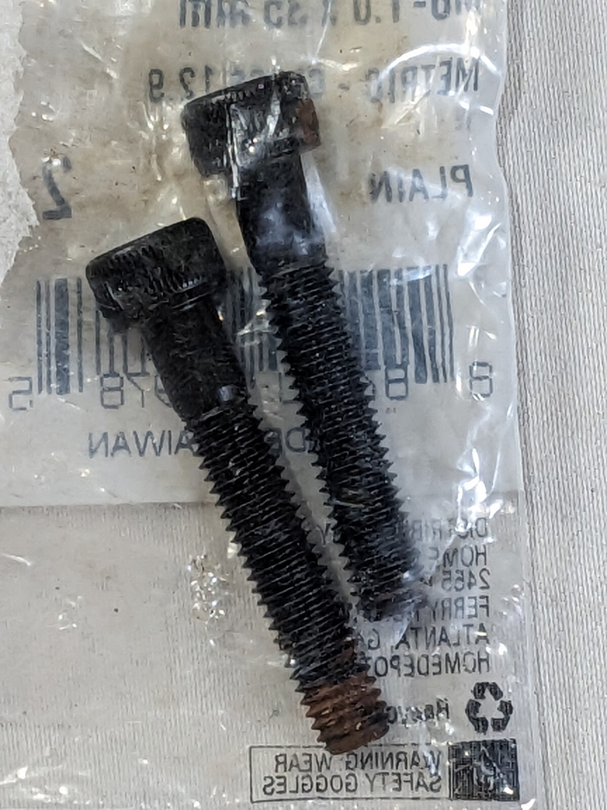 Everbilt M6 Socket Head Cap Screws, 12.9 Alloy Steel w/ Black Oxide 1.0 x 35mm