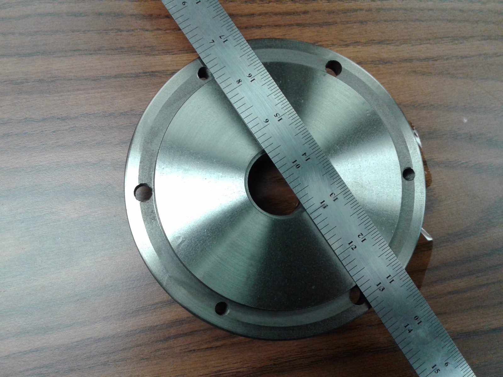 1-1/2″-8 thread adapter Plate for 6″ self centering LATHE CHUCKS #ADP-06-1128