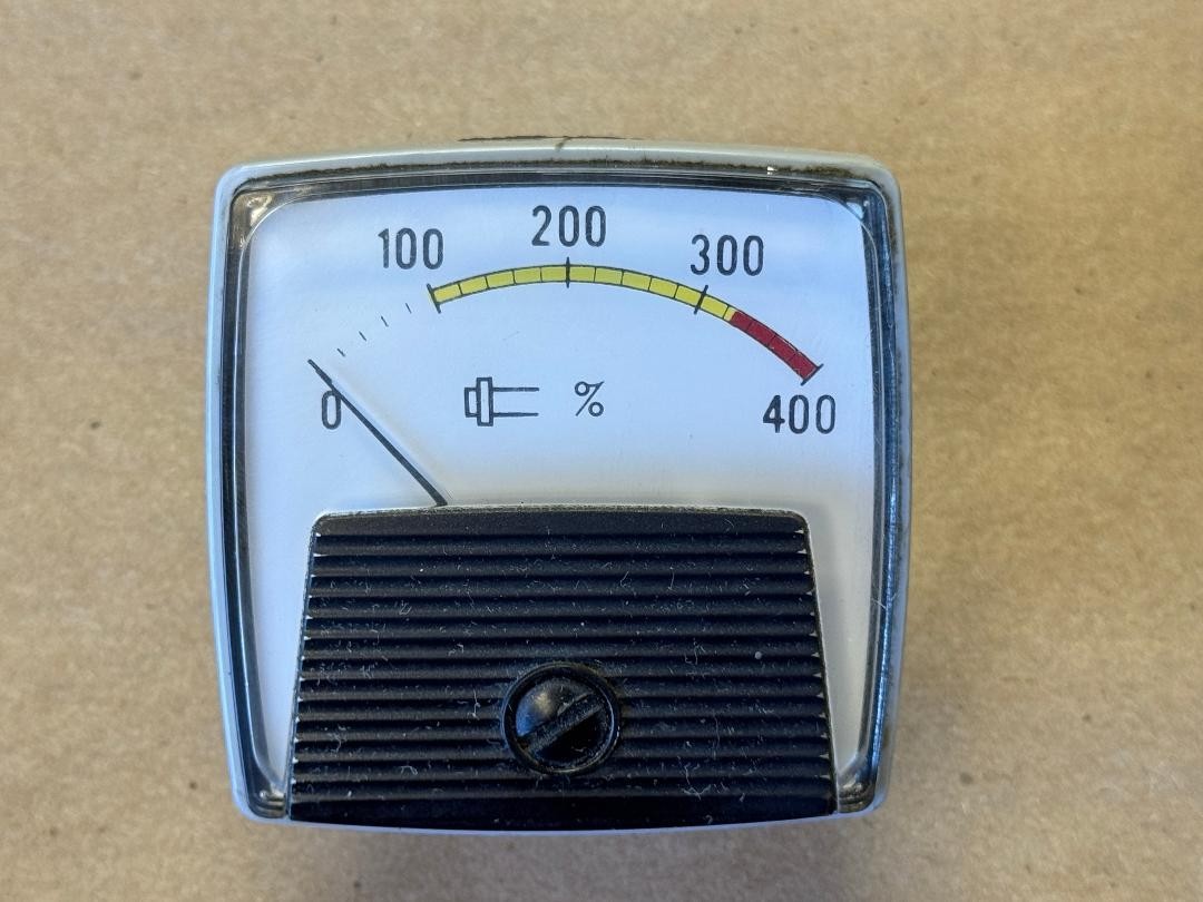BRADY PANEL METER SG0011857CESS 0-400, FROM HARDINGE CONQUEST T42SP