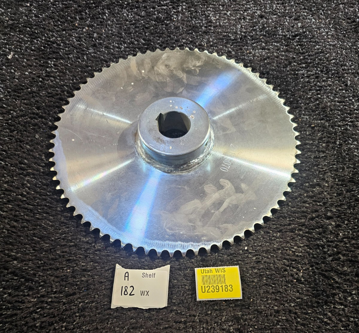 Roller Sprocket, 70 Teeth, 1.90″ Keyed Bore CH30 10B-1 Z70 14-inch Diameter