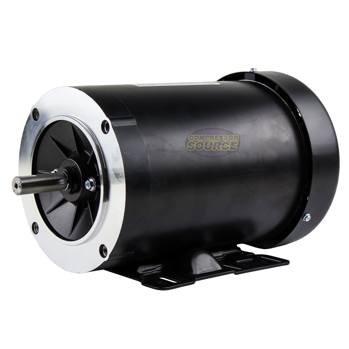 3 HP Electric Motor 3 Phase 56HC Frame 3600 RPM TEFC 208 230V 460 Volt